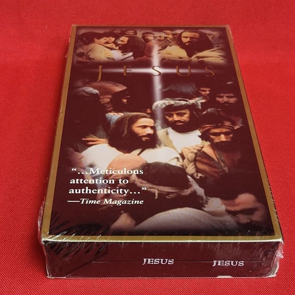 Jesus 1989 VHS Brian Deacon New Sealed - Picture 3 of 7